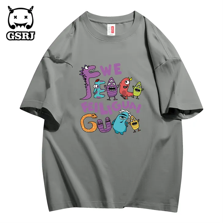 GUAISHOURIJI Opposite Sex Bug T Shirt